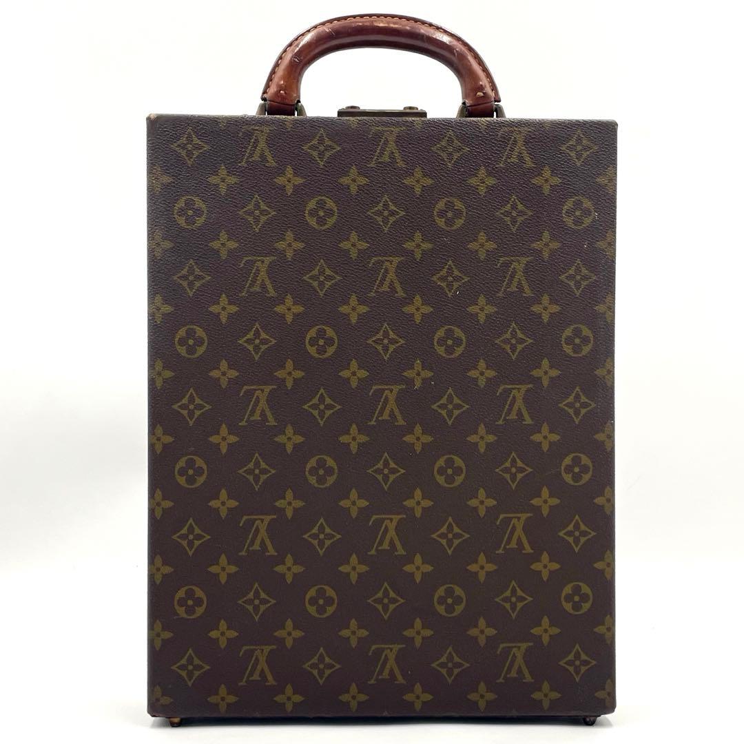 【希少・縦型モデル】ルイヴィトン モノグラム ダイヤルロック アタッシュケース