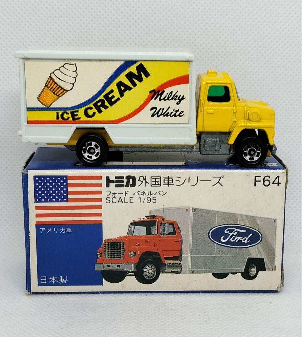 《青箱トミカF64-2-1》フォードパネルバン【初期ロット】未使用美品
