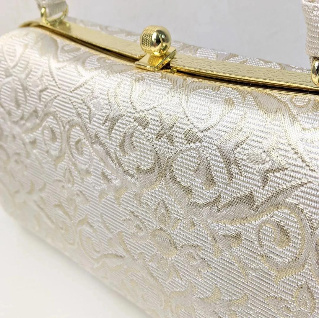 和装 草履バッグセット フォーマル 帯地 Lサイズ kz4