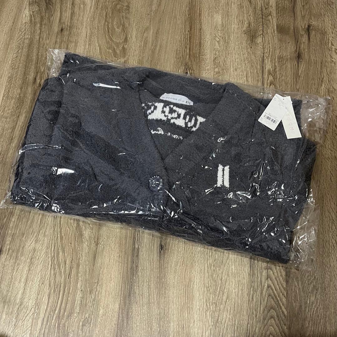 【るか】BTS ジェラートピケ カーディガン グレー