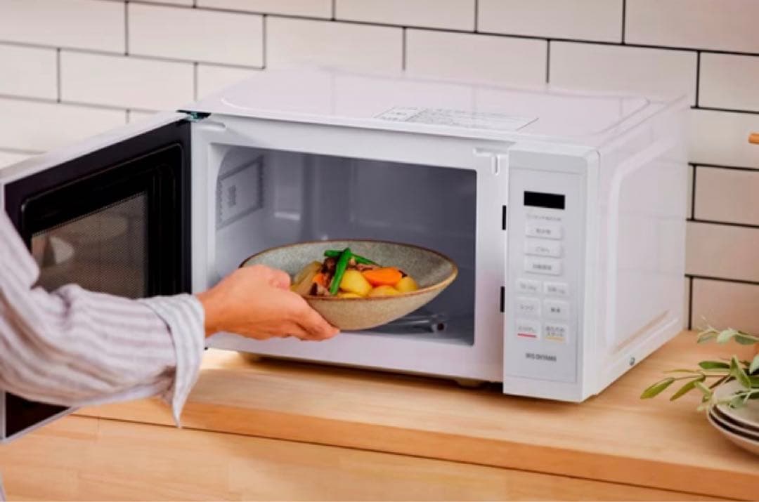 【新品】アイリスオーヤマ　電子レンジ 17L ターンテーブル