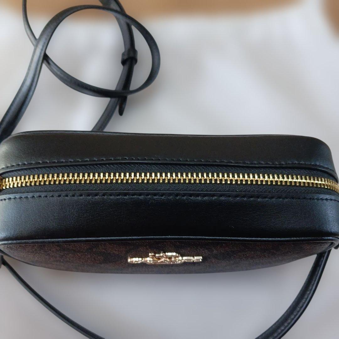 新品未使用COACH ショルダーバッグ ブラウン/ブラック