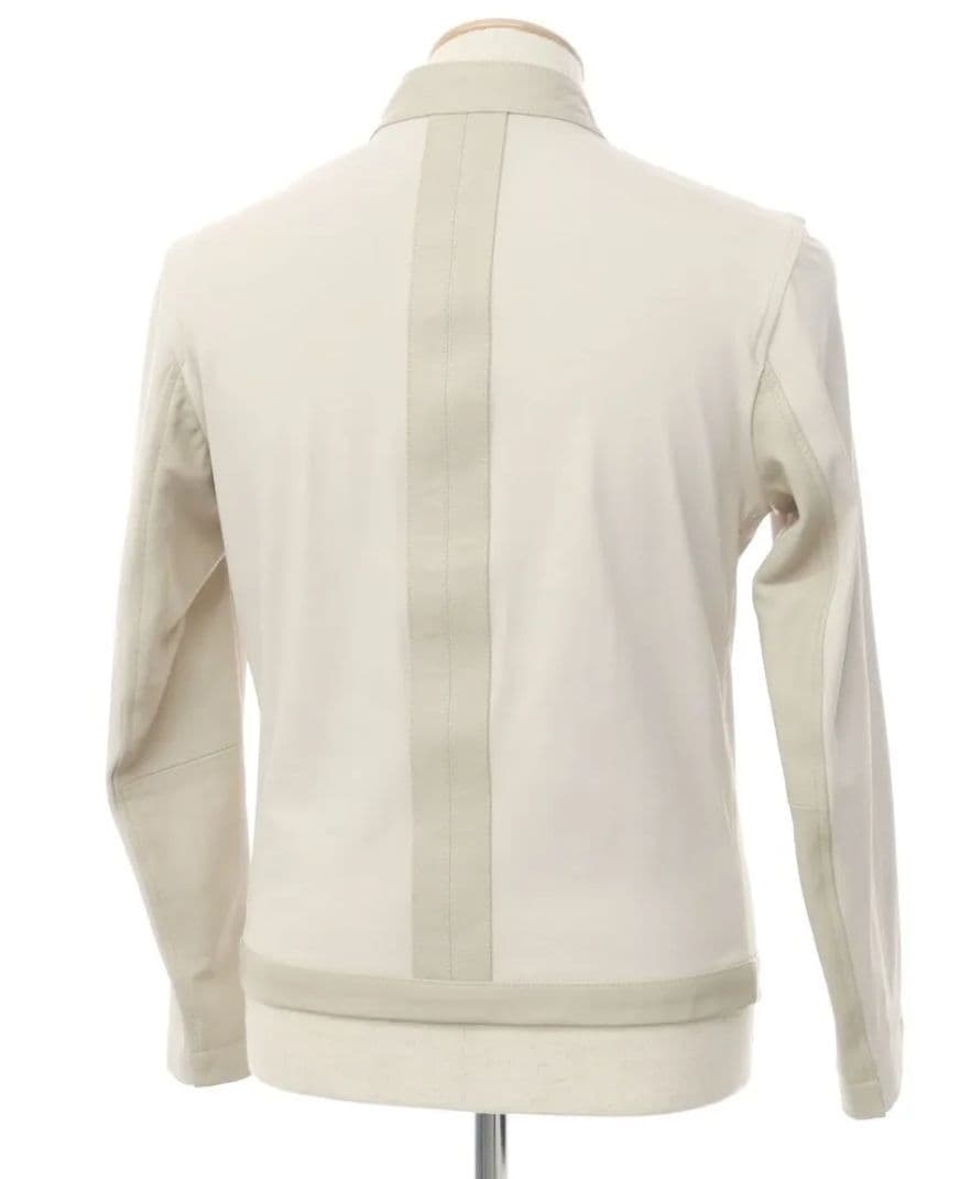 【EMMETI】 混合素材シングルライダース