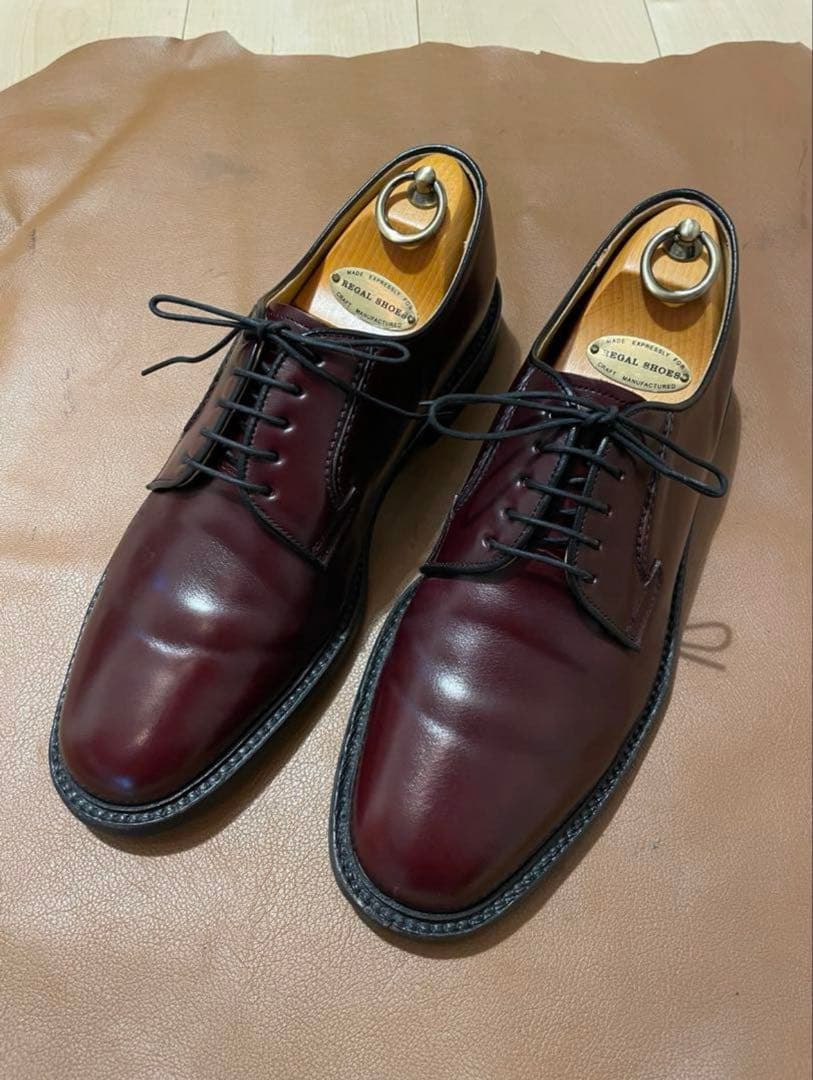 専用[希少]REGAL VAN REGAL バーガンディ レザー ドレスシューズ
