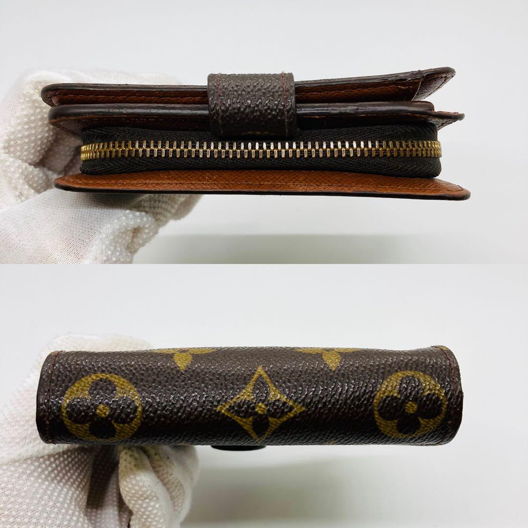 ルイヴィトン コンパクトジップモノグラム 財布 折財布 A846