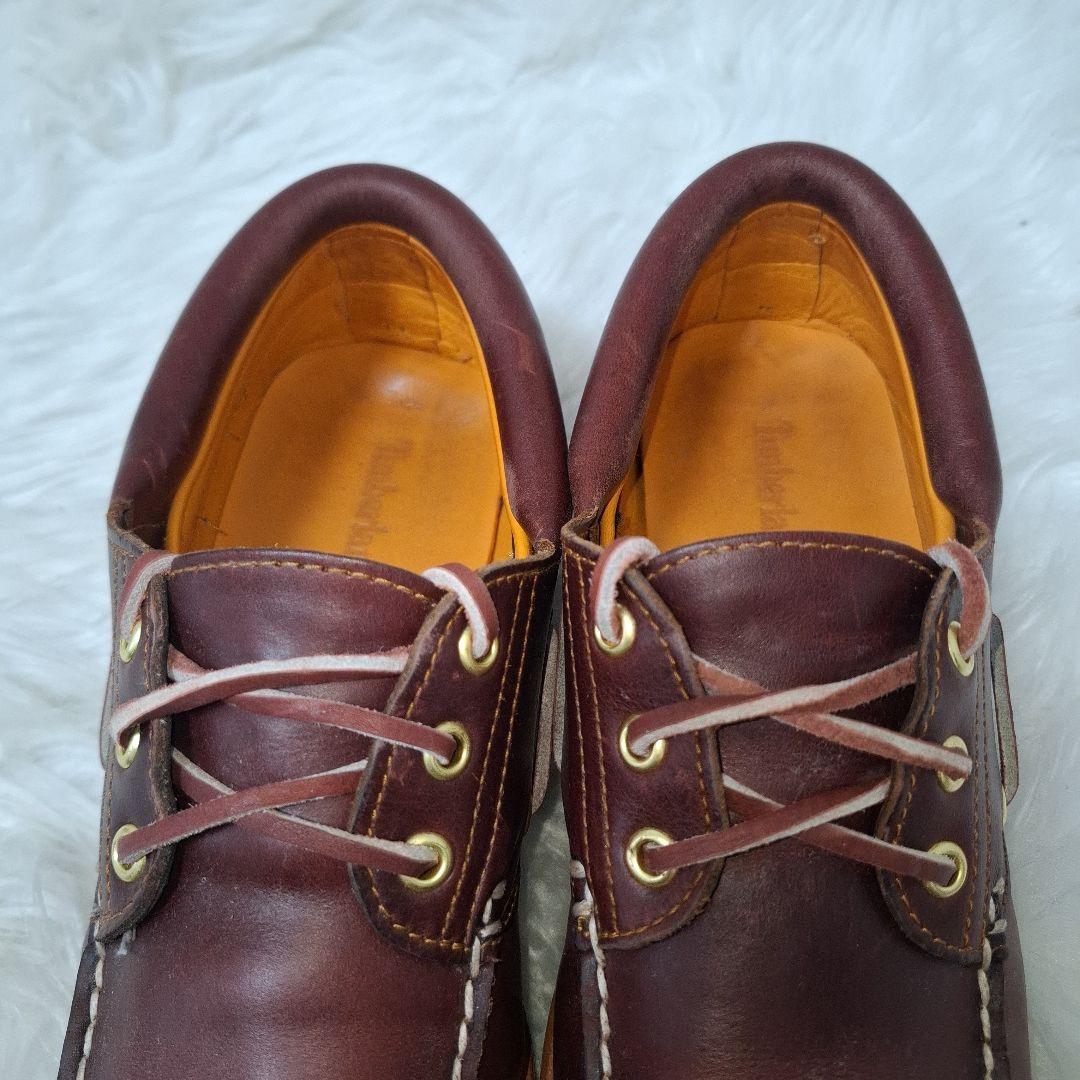 【状態良好】Timberland 3Eye Classic Lug 50009