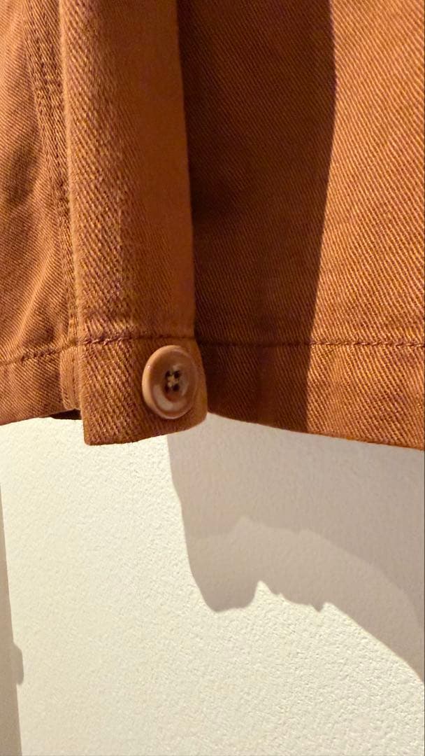 LEMAIRE ブラウン オーバーシャツ ジャケット　サイズ: XL