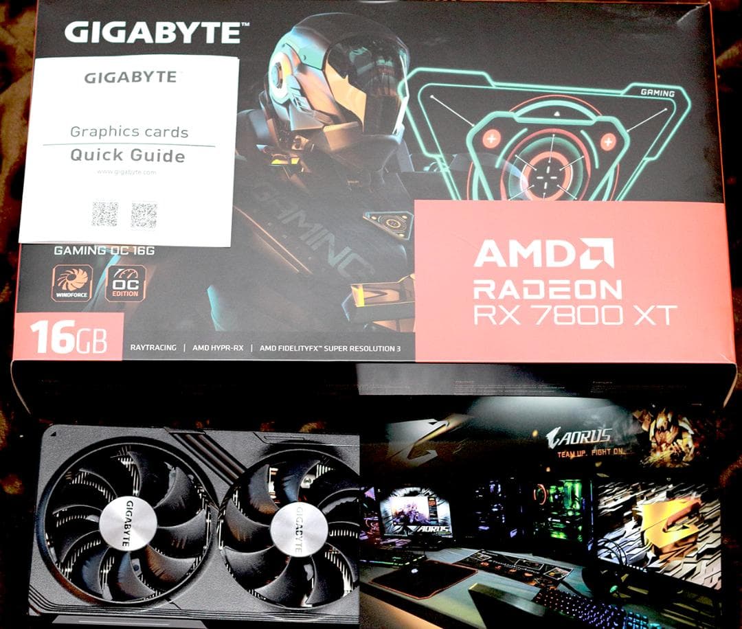 グラボ RADEON RX 7800XT OC 16GB - GIGABYTE
