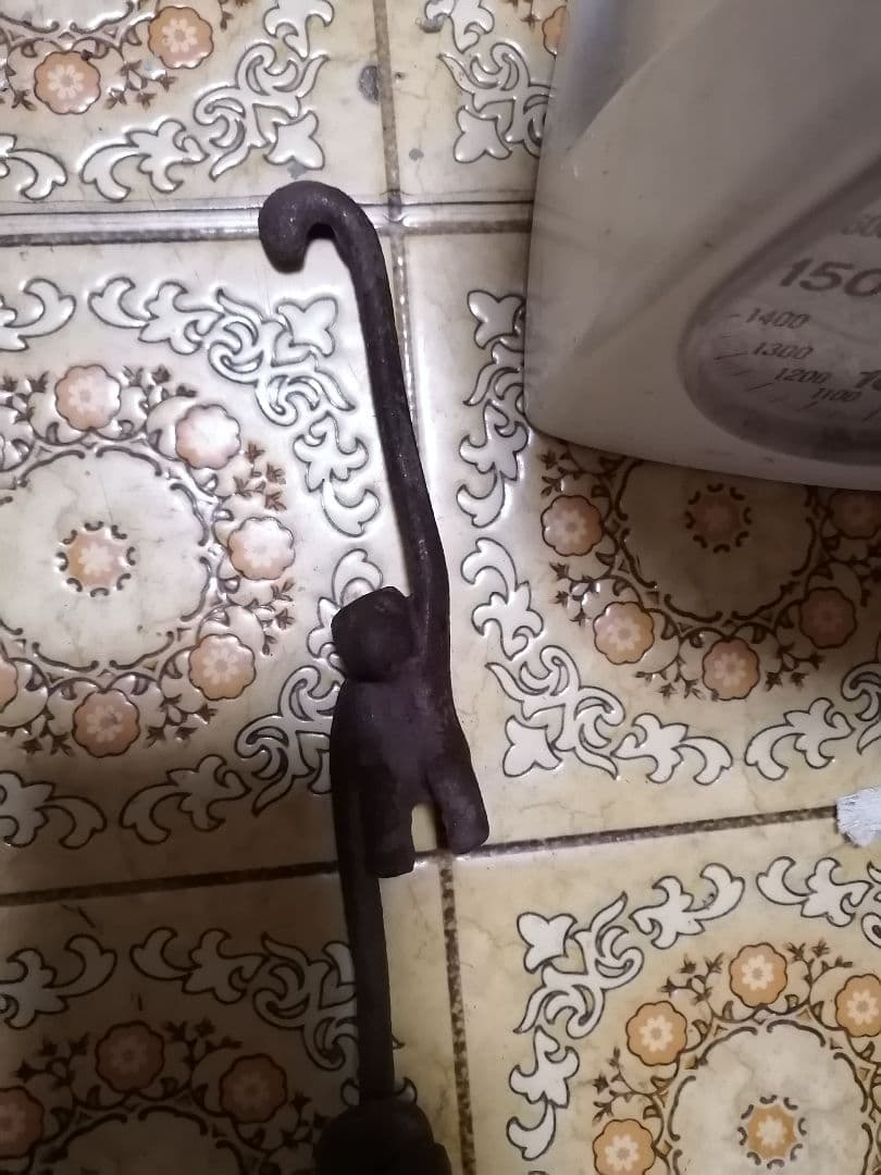 W‼️【南部鉄器★昭和レトロ】三日月型吊り花瓶 　希少品　非売品‼️