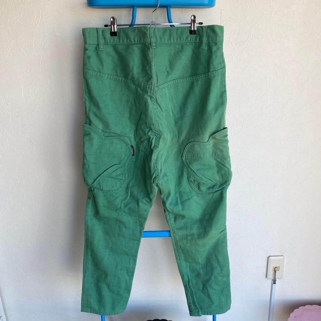 メルシーボークーグリーンサルエルパンツ