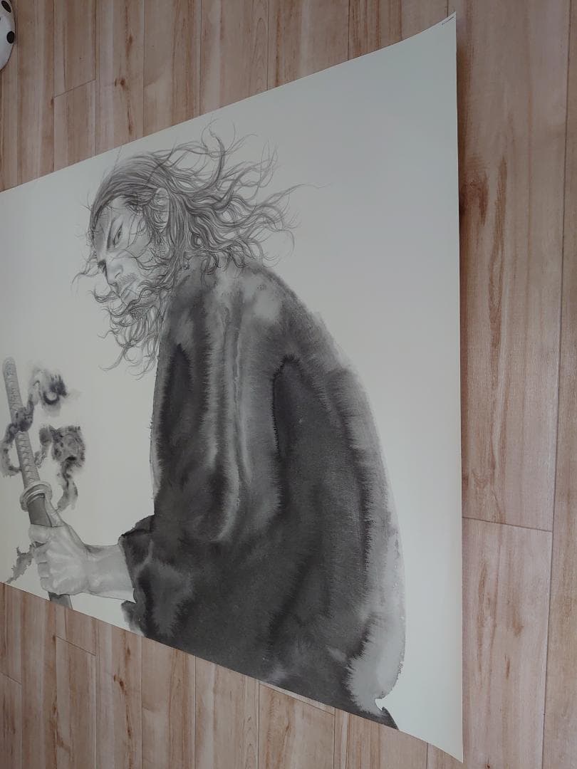 バガボンド Vagabond 最後のマンガ展 B1 ポスター 美品 井上雄彦