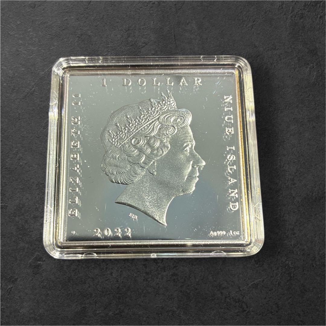 世界絵画至宝シリーズ　モナリザ　シルバー　2022年　1オンス