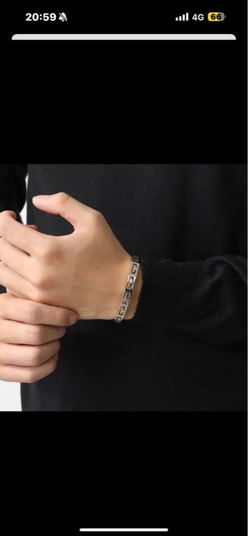 GIVENCHY 幾何学模様 バングル　t.t.さん専用