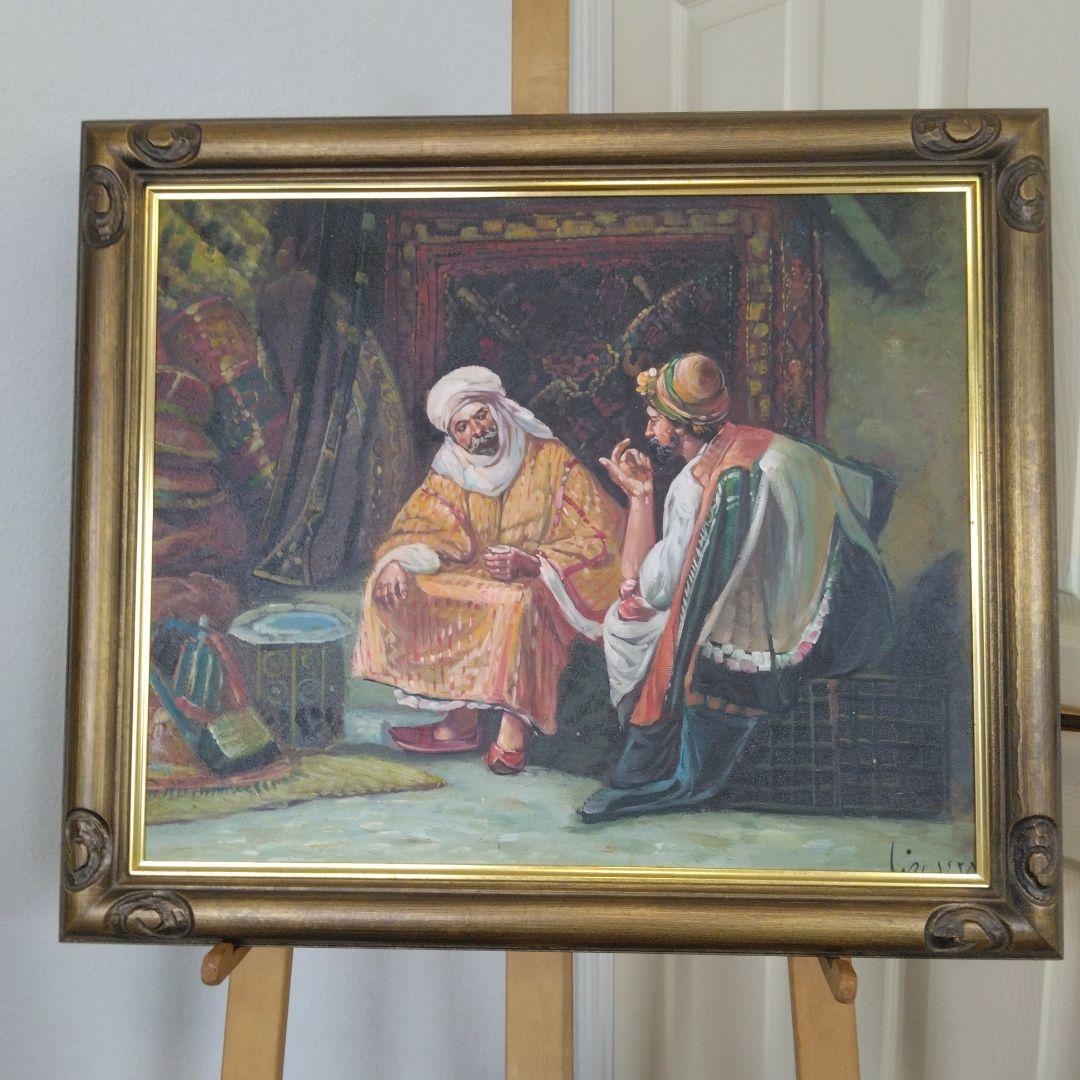 E-120　オスマン帝国時代の商人達　複製画　リプロダクション