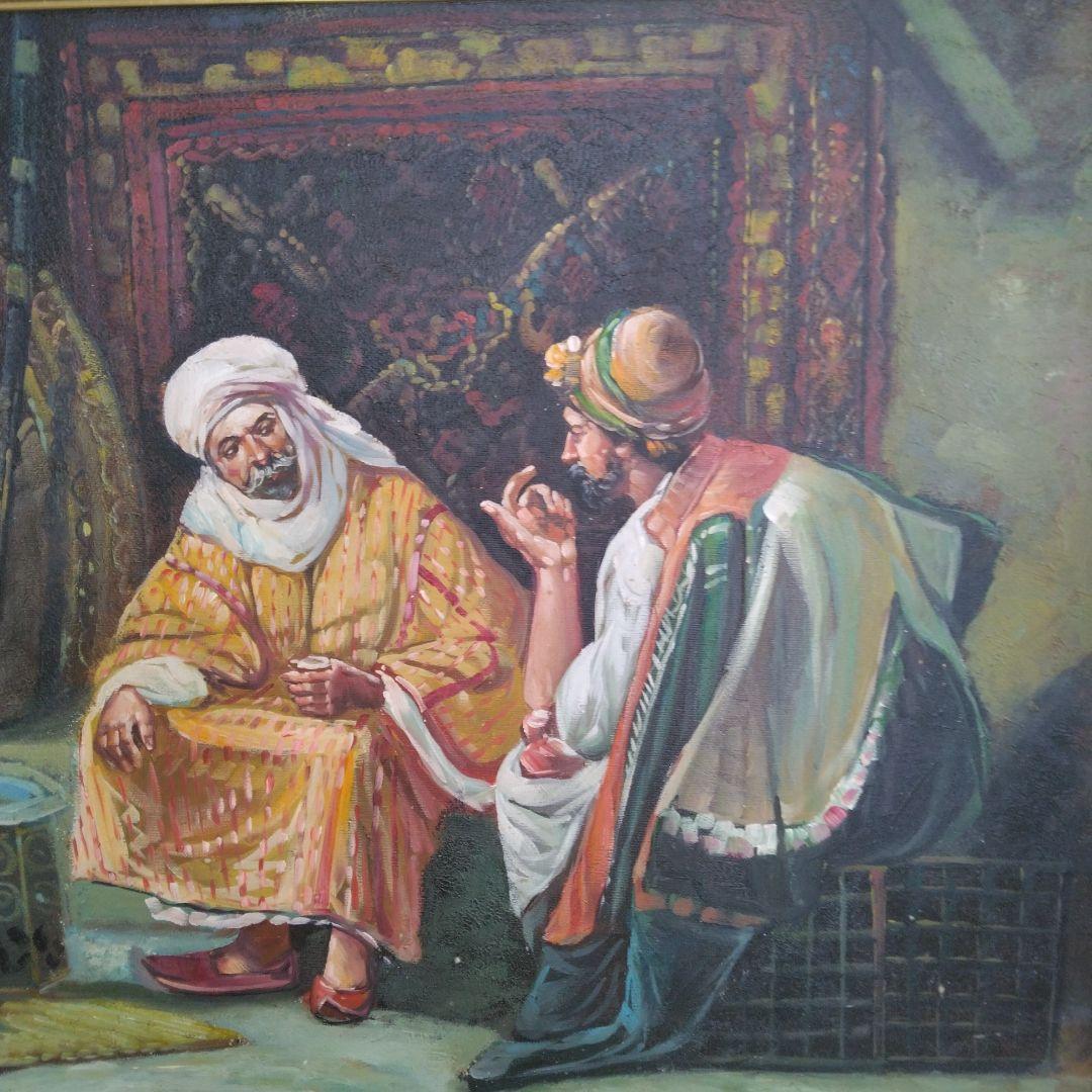 E-120　オスマン帝国時代の商人達　複製画　リプロダクション