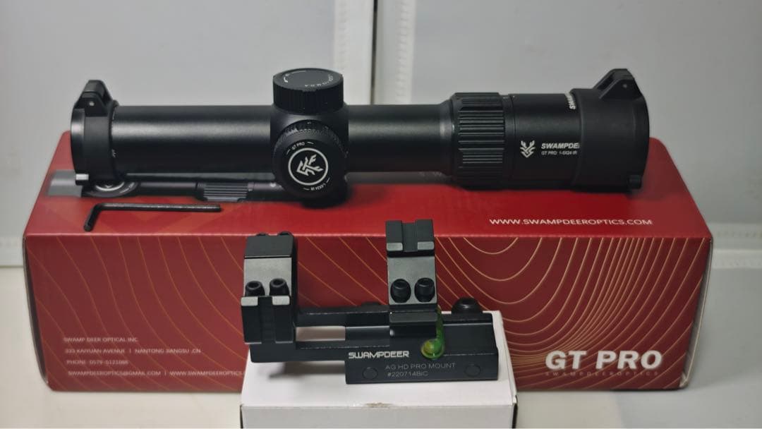 SwampDeer GT PRO 1-5x24 1-5倍LPVO スコープ