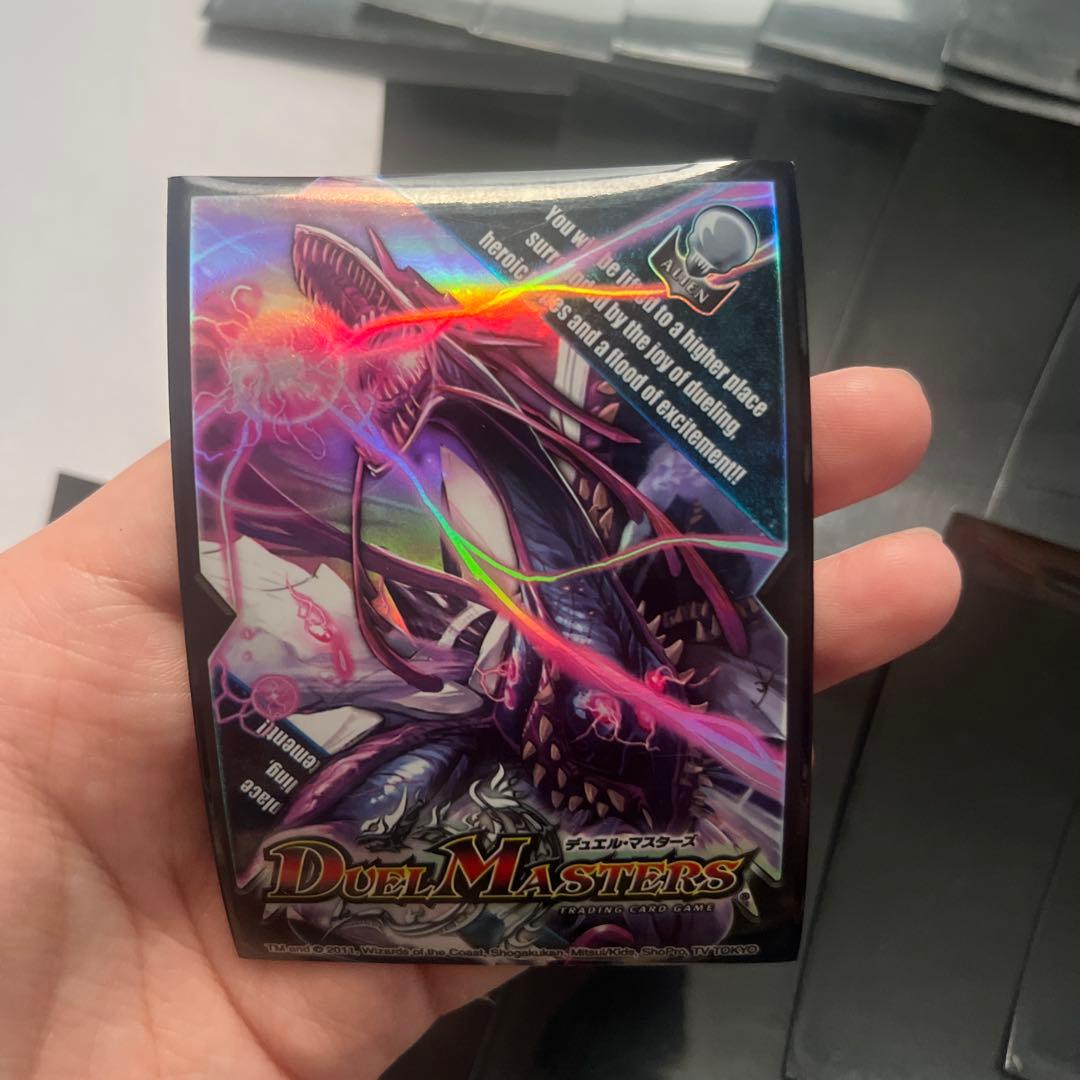 ガロウズデビルドラゴンスリーブ デュエマ公式スリーブ 旧公式スリーブ　41枚