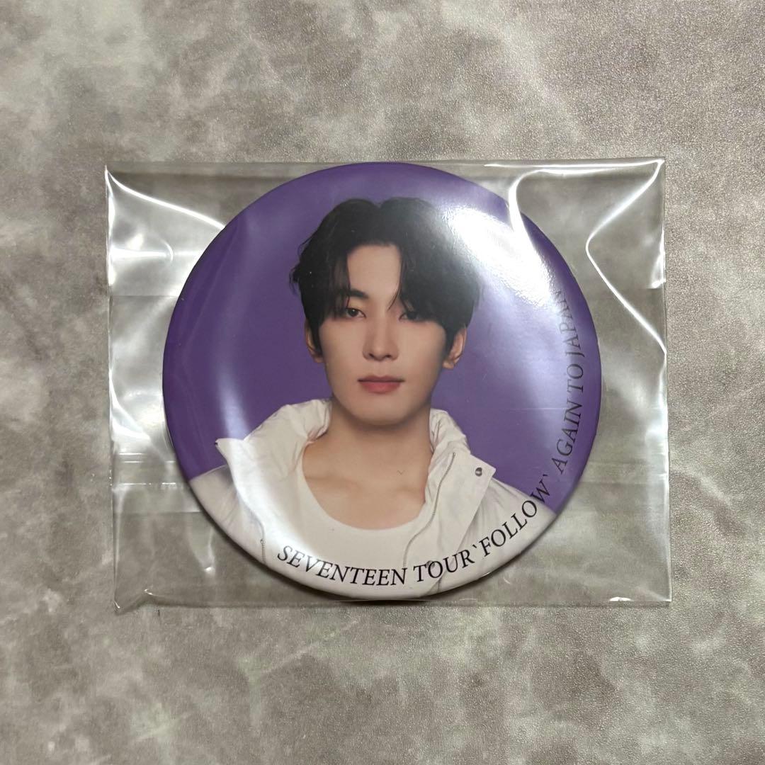 seventeen ウォヌ follow again 缶バッジ