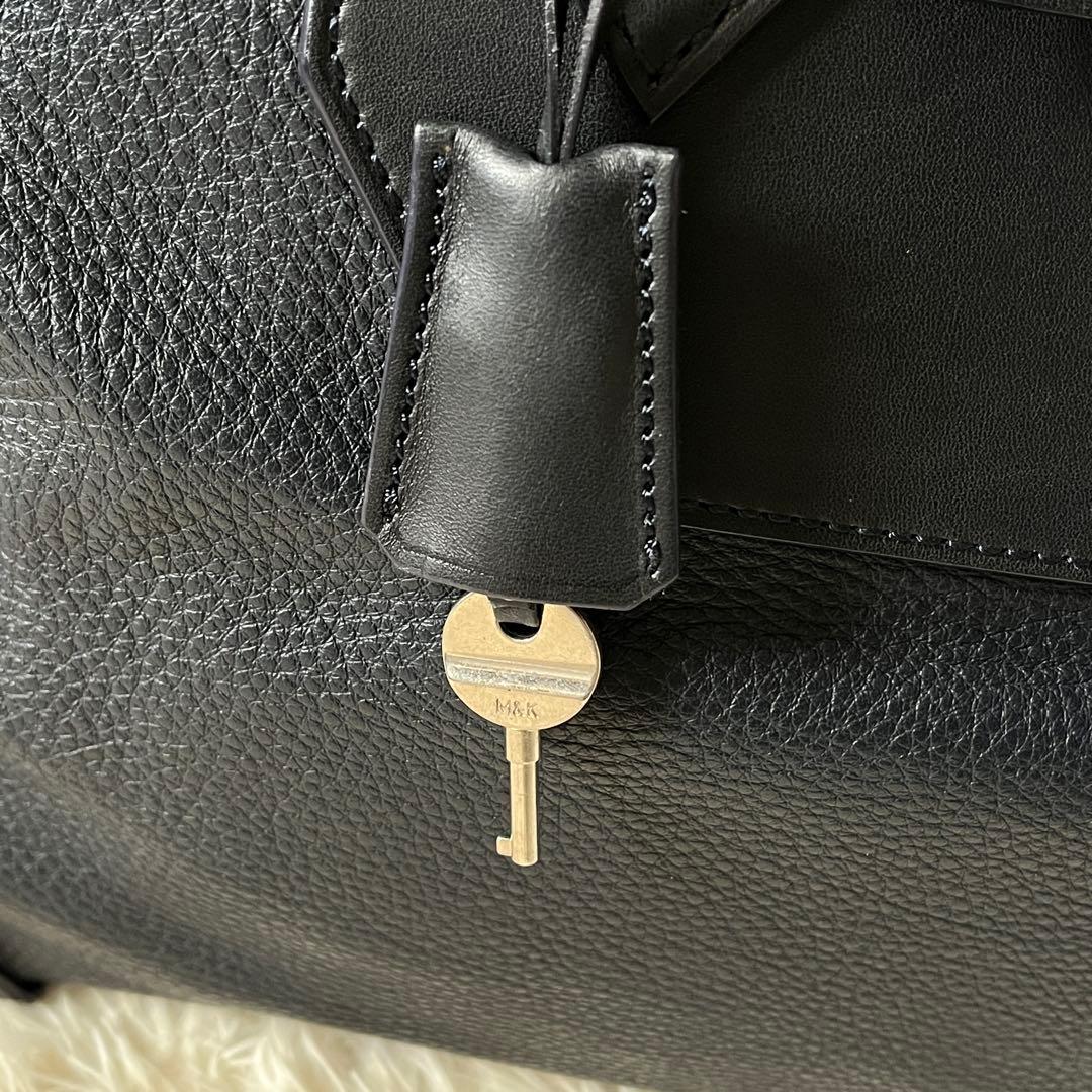 SOMES SADDLE×HT LABEL ビジネスバッグ　レザー　ネイビー