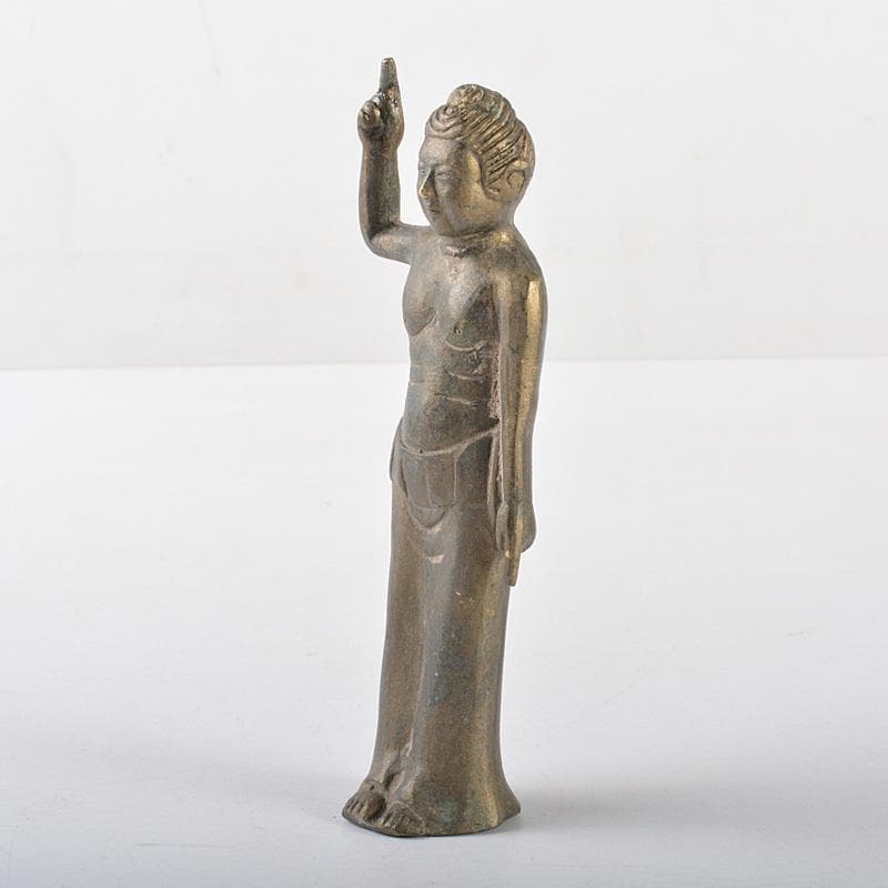 仏教美術　古銅鍍金　誕生仏　仏像　V　R5530