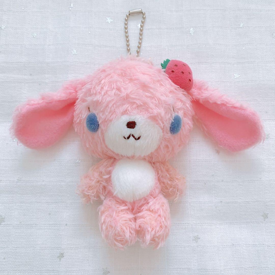 正規品 サンリオ シュガーバニーズ ストロベリーうさ ボールチェーンマスコット
