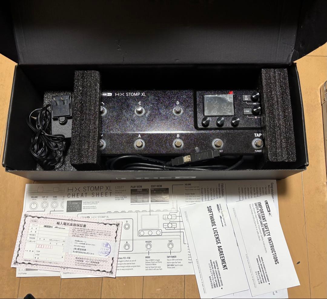 【ケル君出品】Line 6 HX Stomp XL ギターエフェクター
