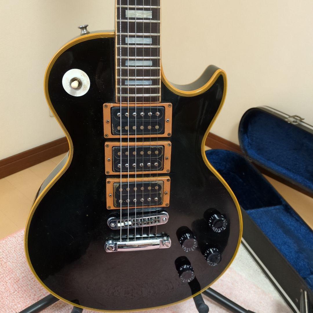 Greco Custom エレキギター ブラック ハードケース付き