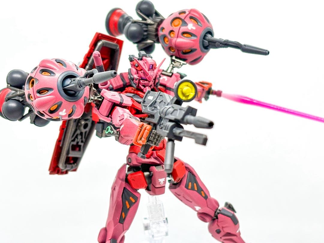 HG 赤いガンダム　(0079) 塗装完成品　ジークアクス　GQuuuuuuX