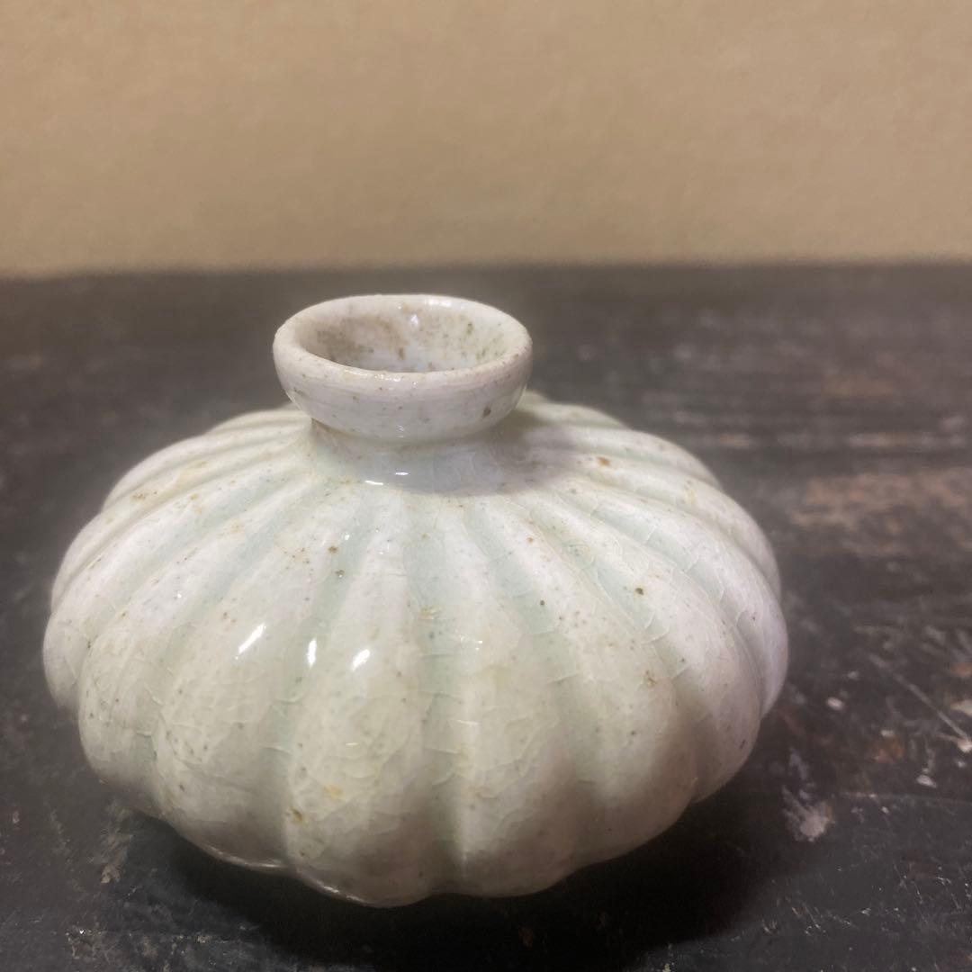 中国古玩具　白磁油壺7cm3.5cm