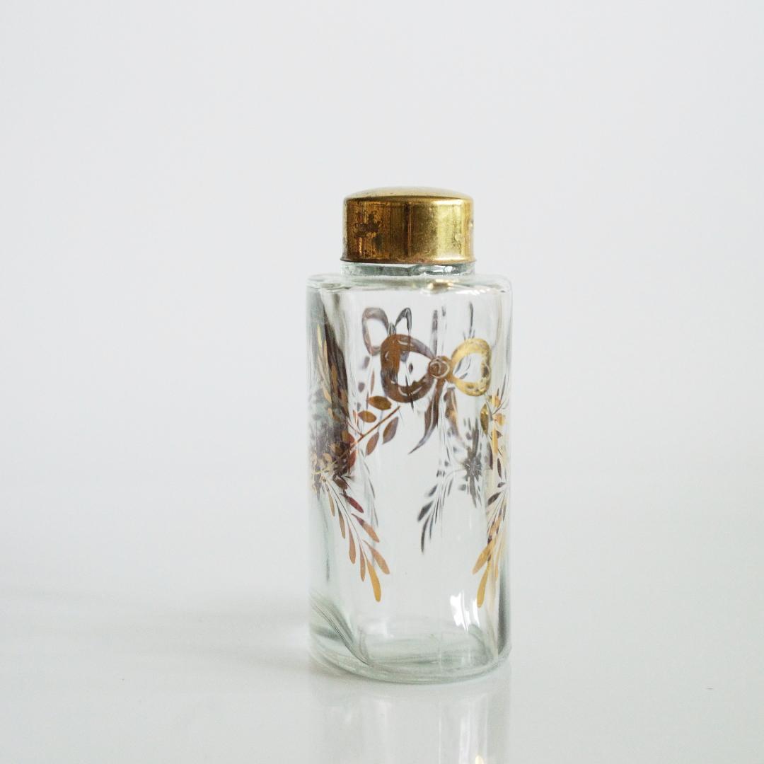 金彩 ガラスボトル フランス 19世紀