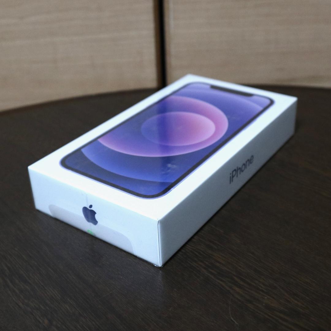★未開封新品★ iPhone 12 64GB（MJNH3J/A）パープル★
