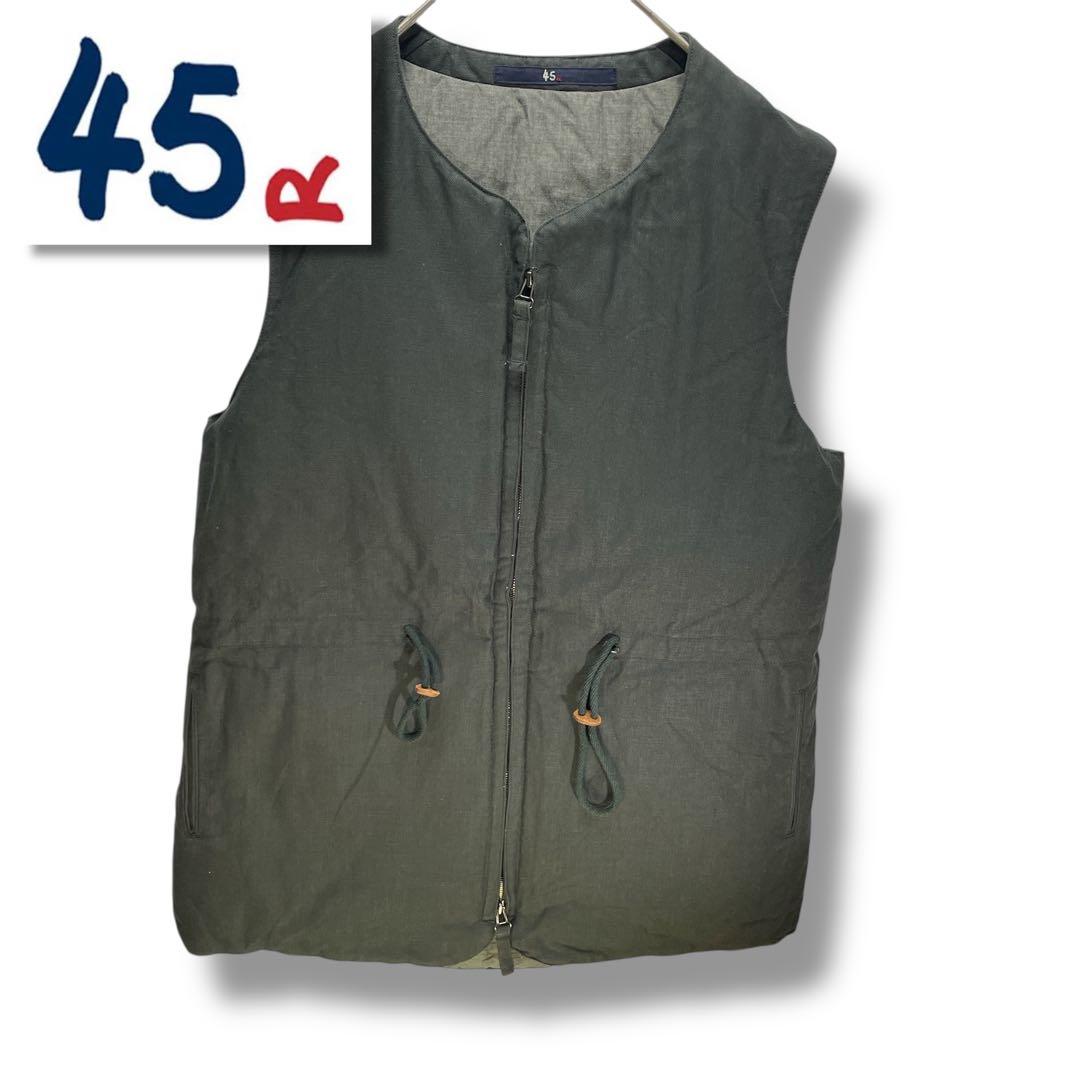 美品　45rpm ローラーダック　ダウンベスト　サイズ3