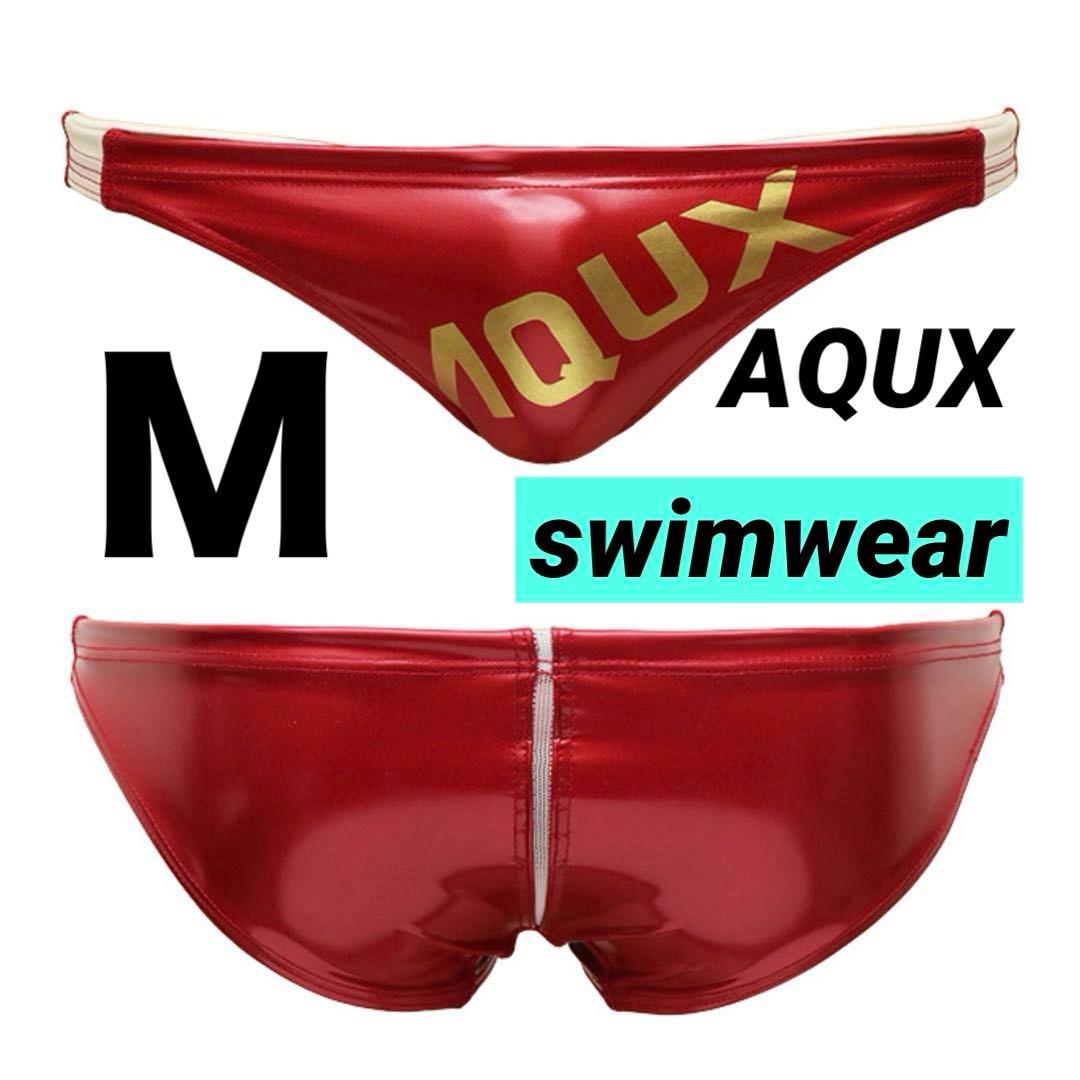 AQUX/アックス Groovy Guy スイムウェア/競パン(Ｍ）レッド