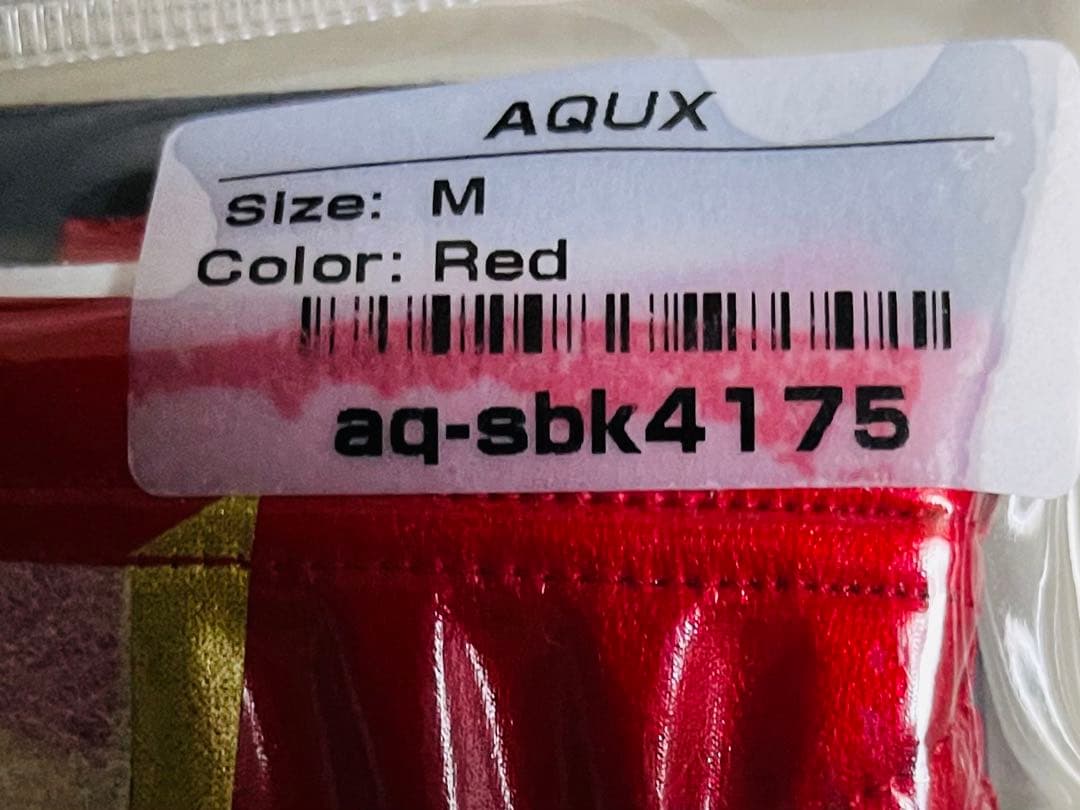 AQUX/アックス Groovy Guy スイムウェア/競パン(Ｍ）レッド