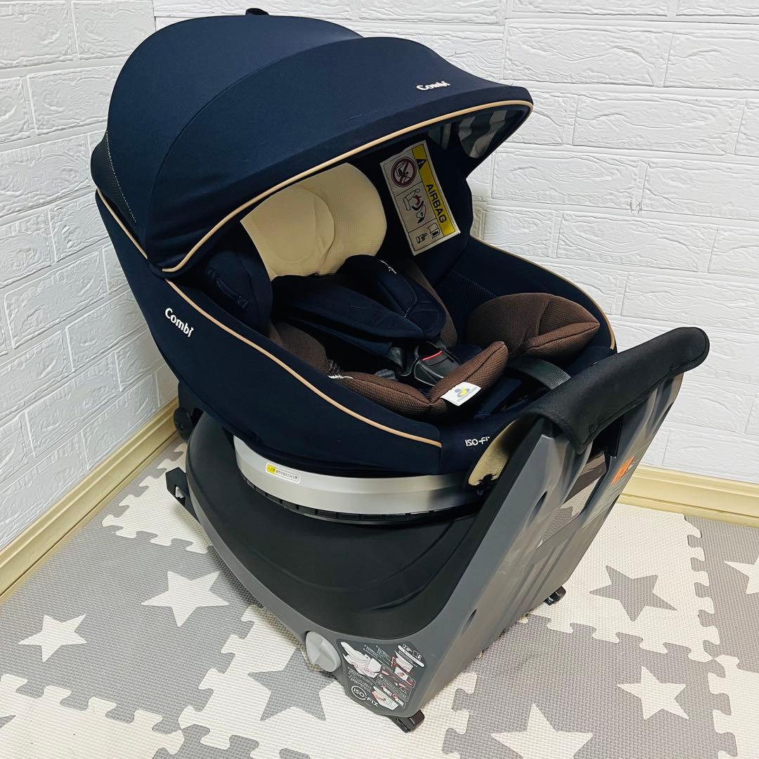 【☆極美品☆】コンビ☆チャイルドシート☆クルムーヴスマートisofix☆ネイビー