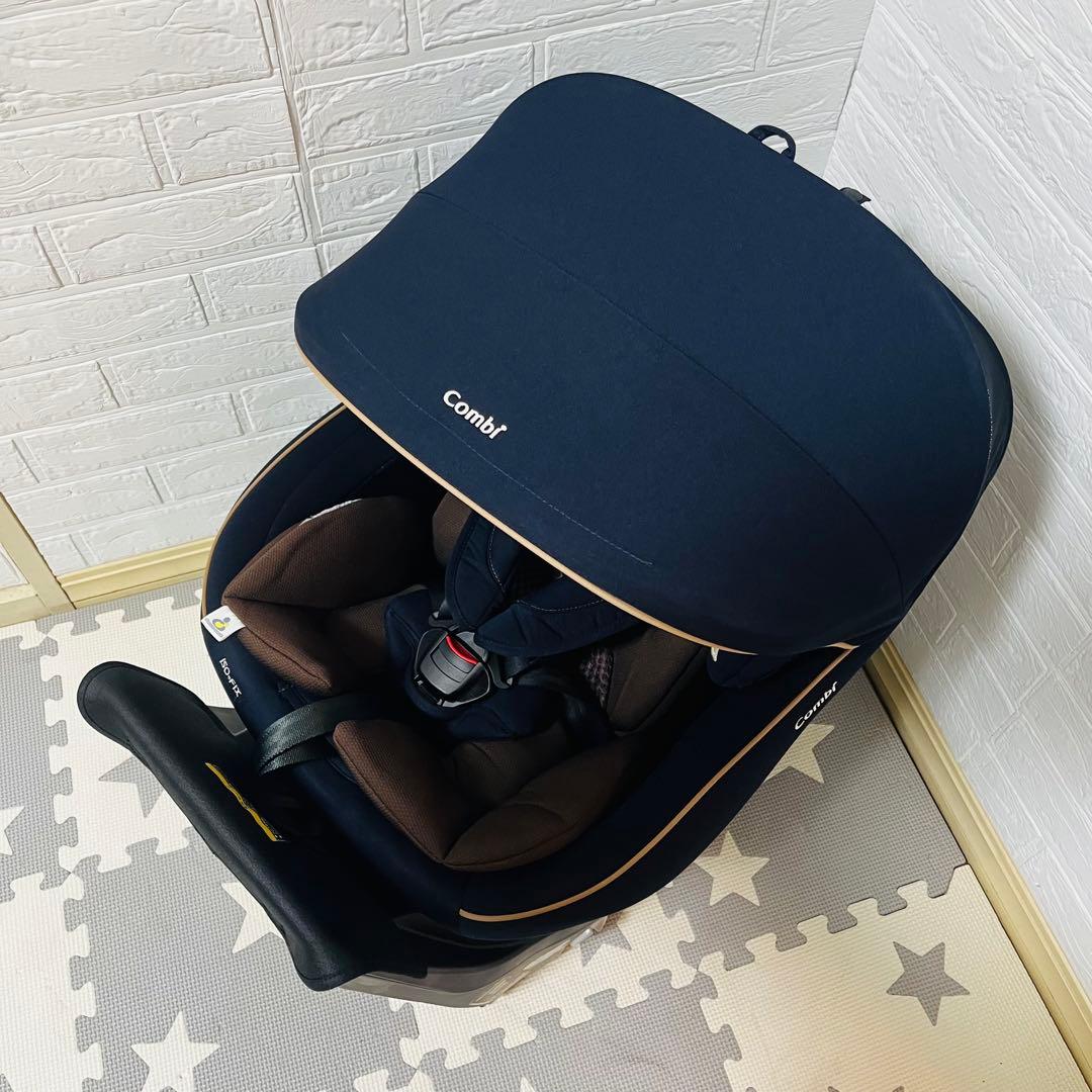 【☆極美品☆】コンビ☆チャイルドシート☆クルムーヴスマートisofix☆ネイビー