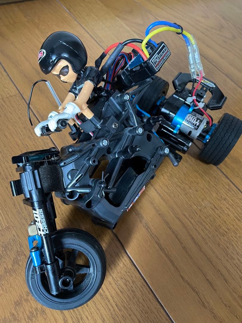 タミヤRC　デュアルライダー　サンワMX-6 プロポ　充電器　バッテリーセット