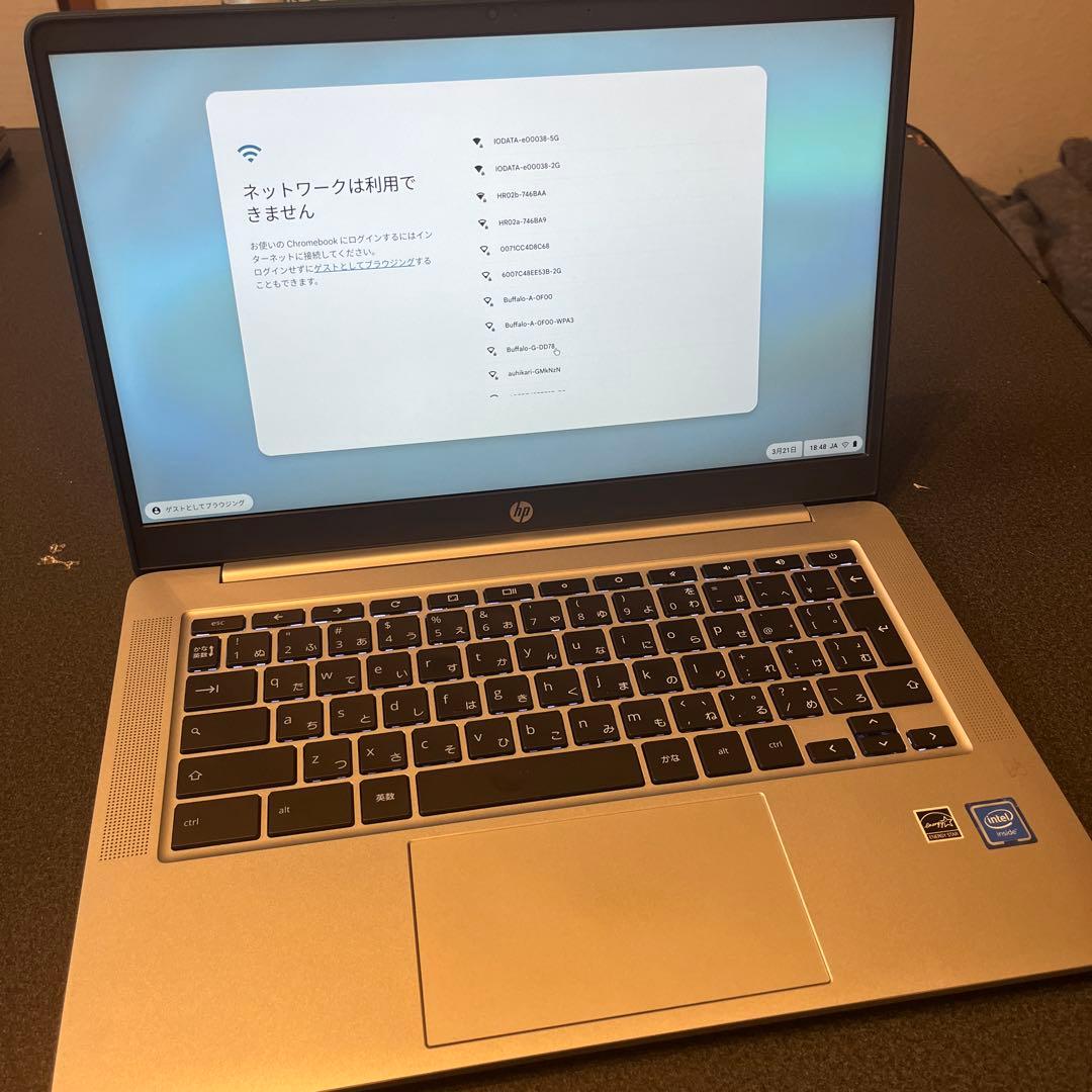 HP Chromebook 13.3インチ 本体 ACアダプター付き