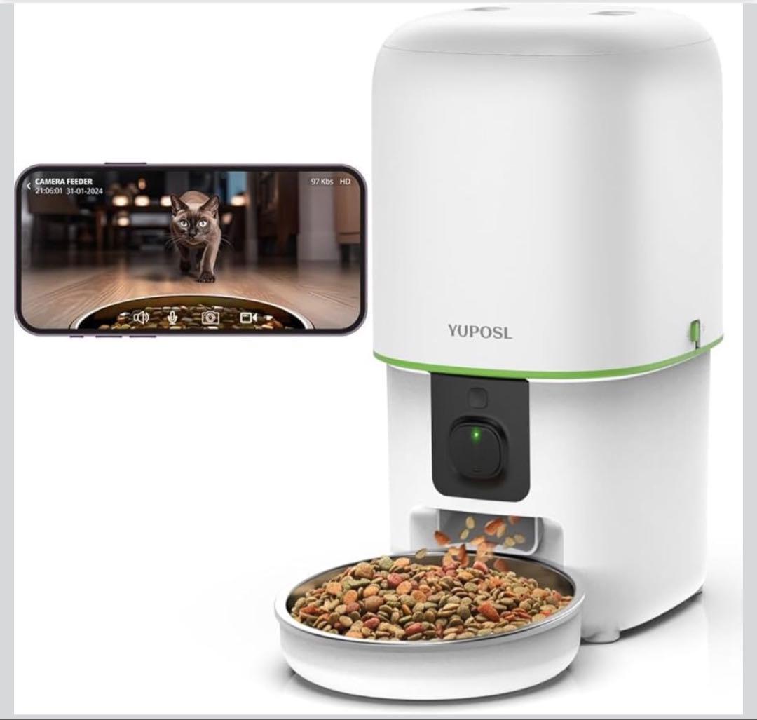 YUPOSI 自動給餌器　webカメラ付き　新品未使用