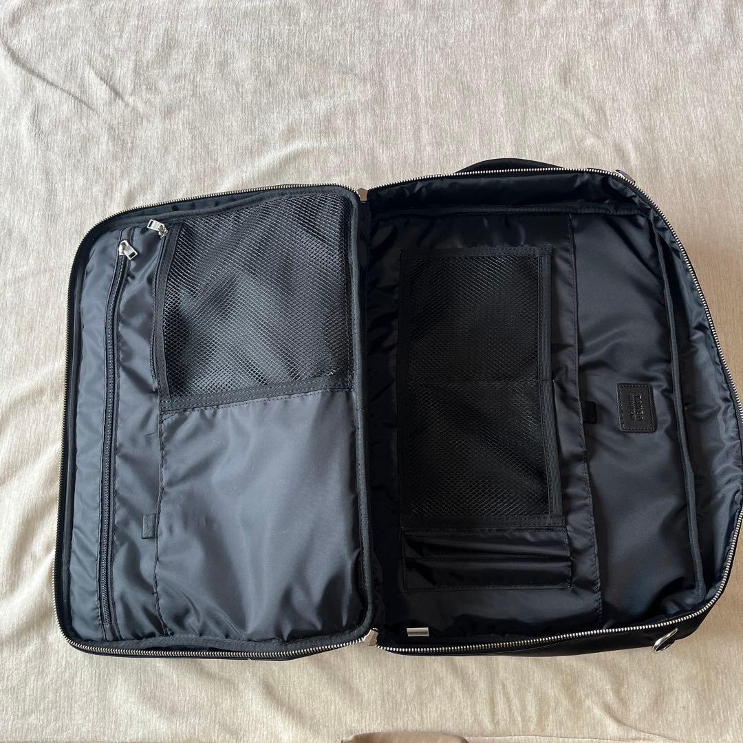 TAKEO KIKUCHI ビジネスバックパック 3WAY 黒　ブラック