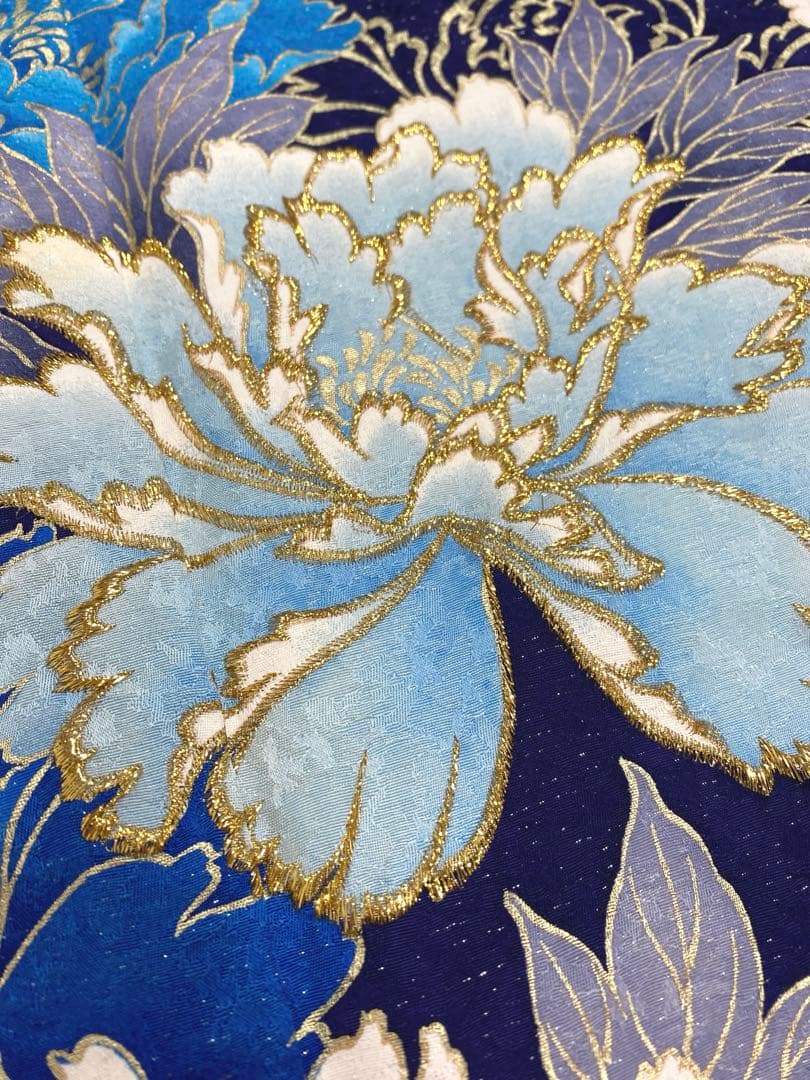 振袖 豪華 金駒 銀駒 金彩 銀通し身丈168cm 撥水加工済