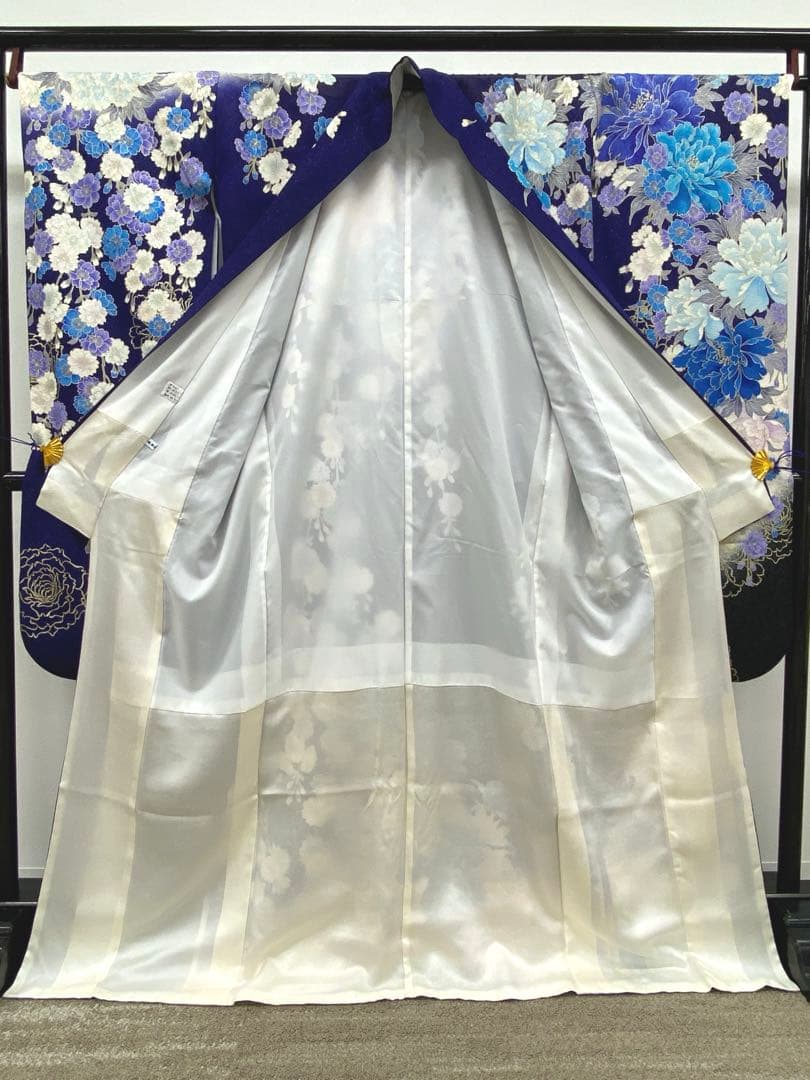 振袖 豪華 金駒 銀駒 金彩 銀通し身丈168cm 撥水加工済