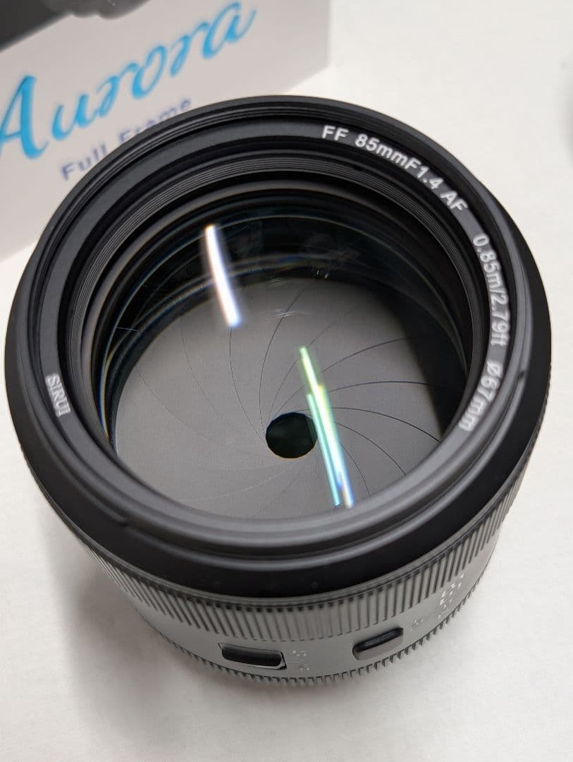Sirui Aurora 85mmF1.4 SONY a Eマウント
