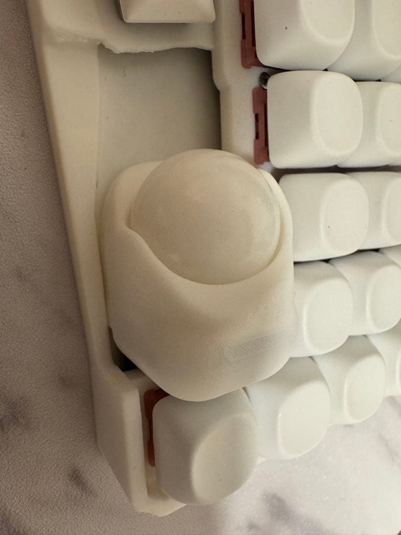 【新品】keyball39 白仕様　完成品　付属品あり