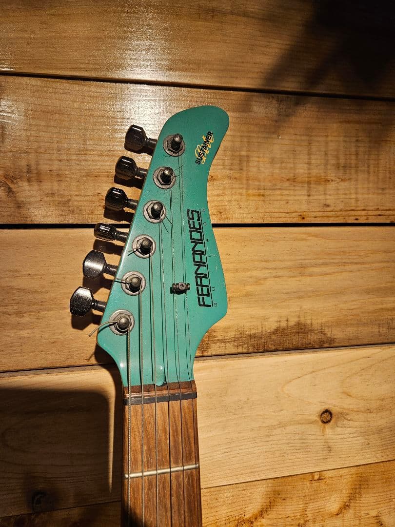 FERNANDES エレキギター ミントグリーン