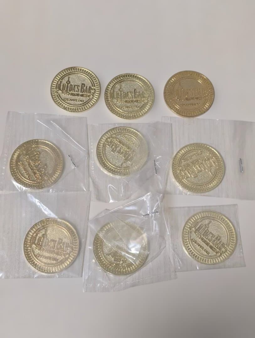 ラス１【配布終了】ドラクエ ルイーダの酒場 大きなメダル 9枚セット