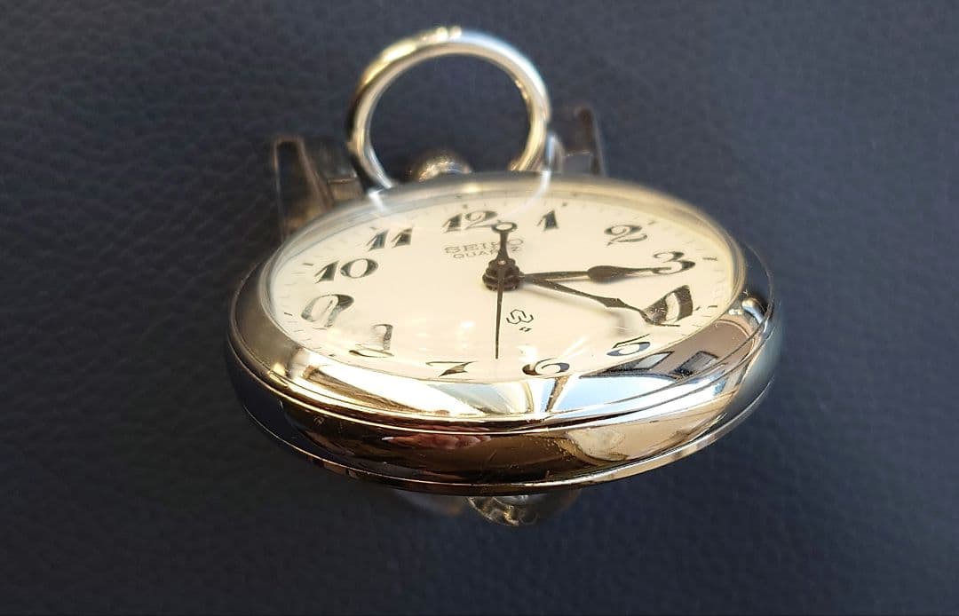 【稼働】上野駅開業100周年 刻印あり セイコー SEIKO 鉄道時計 懐中時計