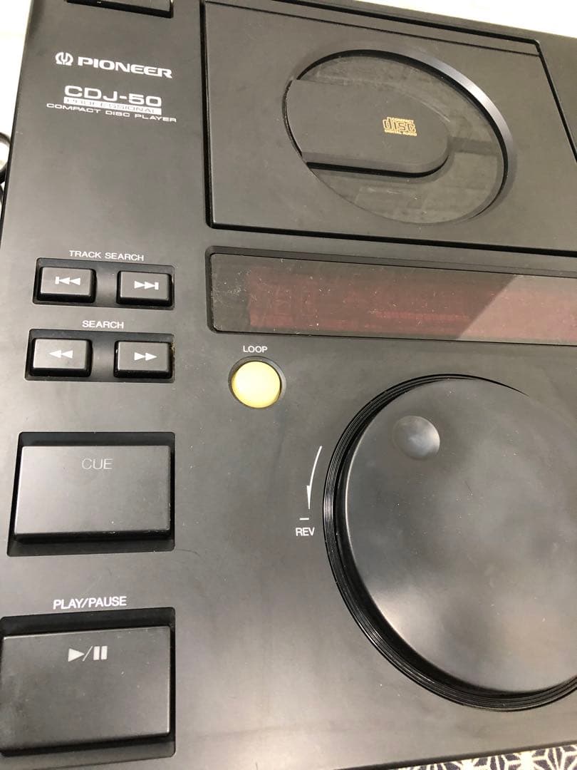 pioneer dj パイオニア　CDJ-50 レンズメンテナンス　元箱付属