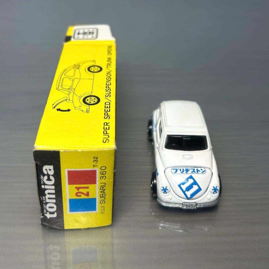 トミカ スバル360 No21 黒箱 てんとう虫フェア 特注　ブリヂストン