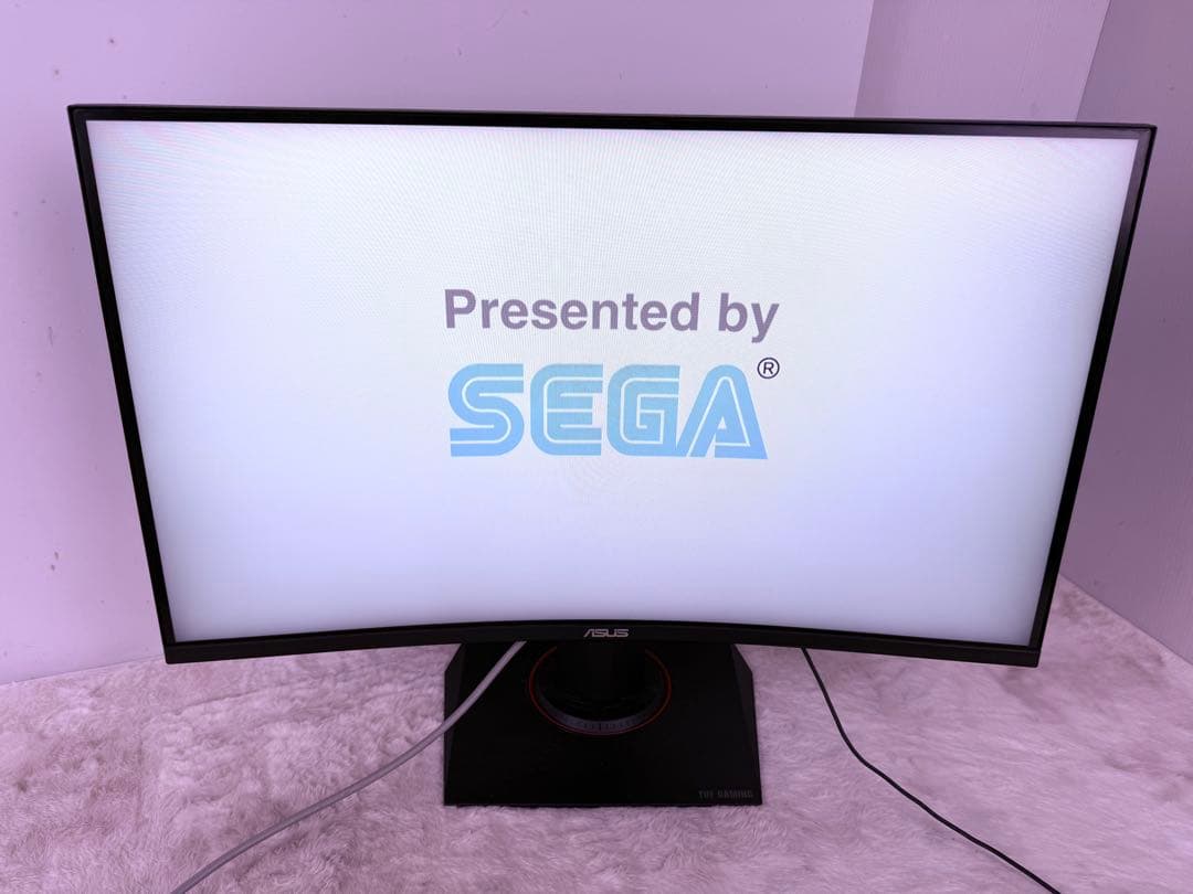 ASUS TUF Gaming 27インチ湾曲ゲーミングモニター VG27VQ